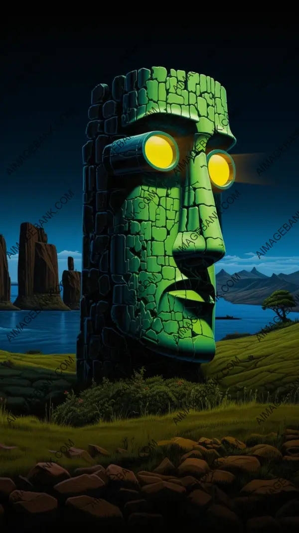 The enigmatic world of Easter Island, Ren? Magritte, and Salvador Dali