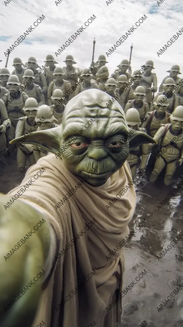 Master Yoda&#8217;s epic selfie in all his glory