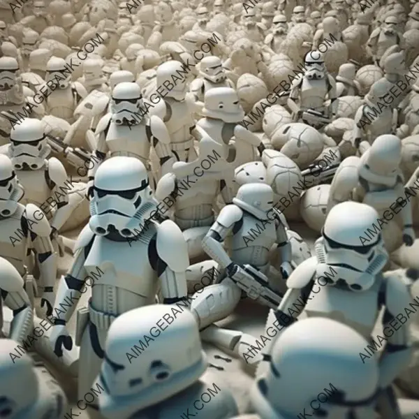 Stormtrooper army&#8217;s epic selfie in giant proportions