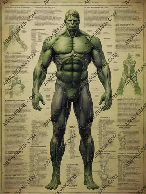 Comprehensive Hulk Infographic: Revealing the Anatomy of Marvel&#8217;s Titan