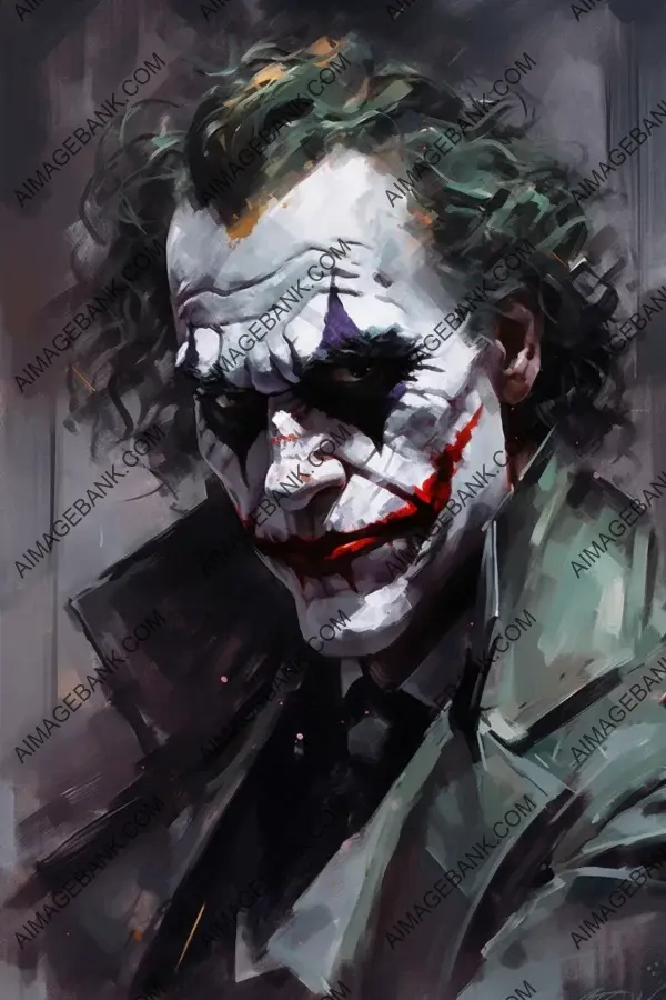 Aleksi Briclo&#8217;s Fine Art Joker Paintings