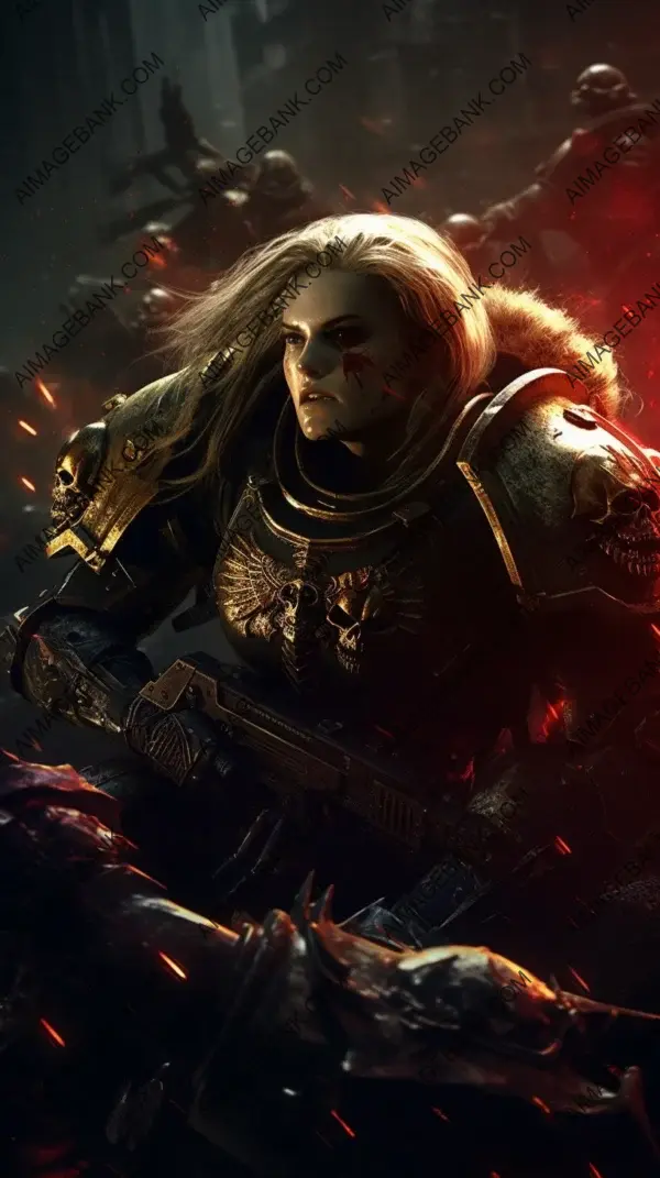 A Display of Power: Extremely Detailed Art featuring Warhammer 40K&#8217;s Sisters