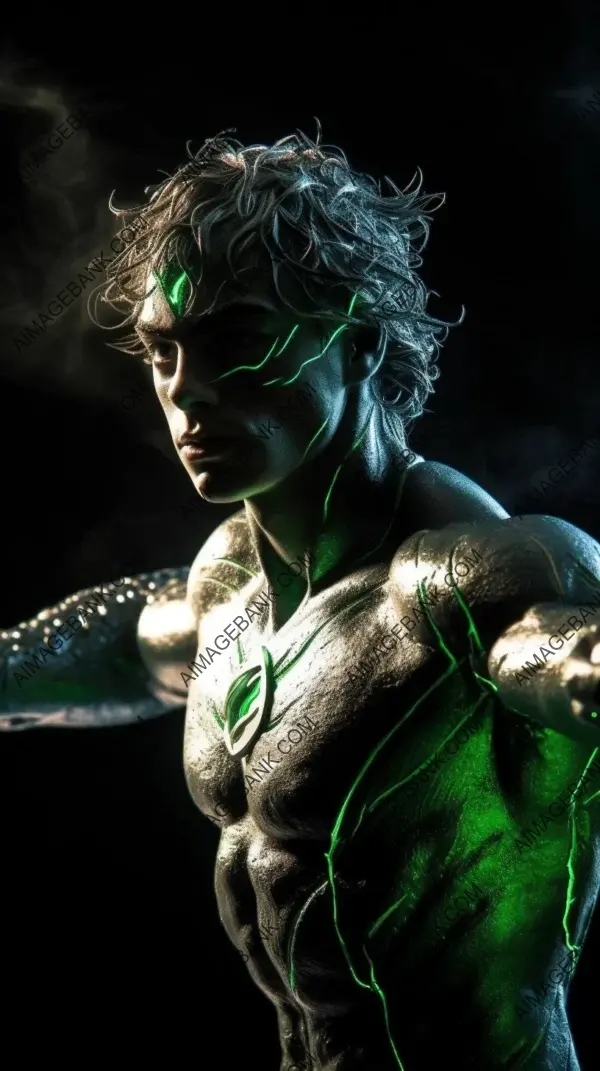 Unleash the power of green and silver chiaroscuro photography