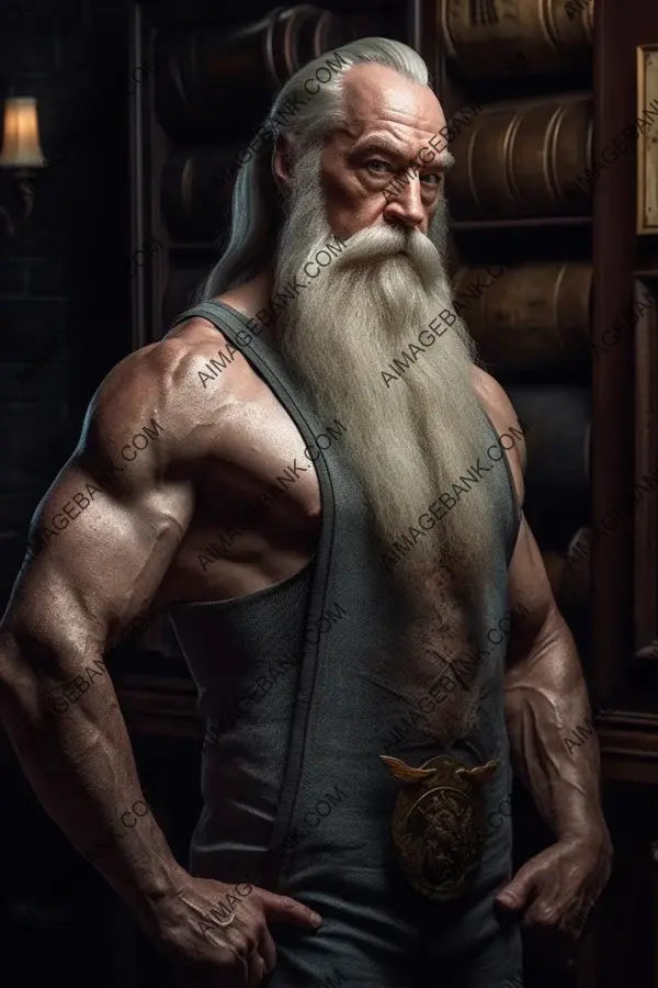 Dumbledore Bodybuilder: Hogwarts Powerhouse