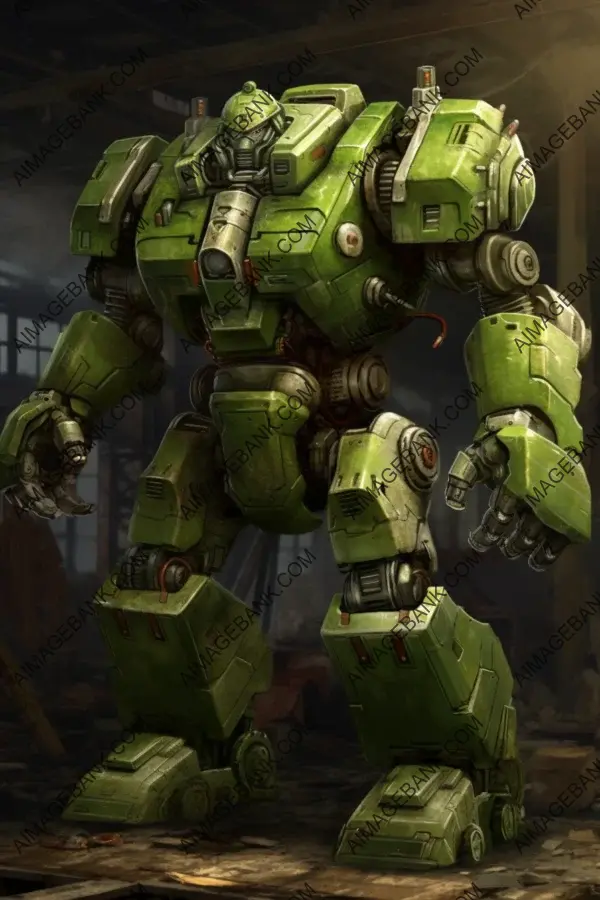 Hulk in Mech Suit: Ultimate Smash Power