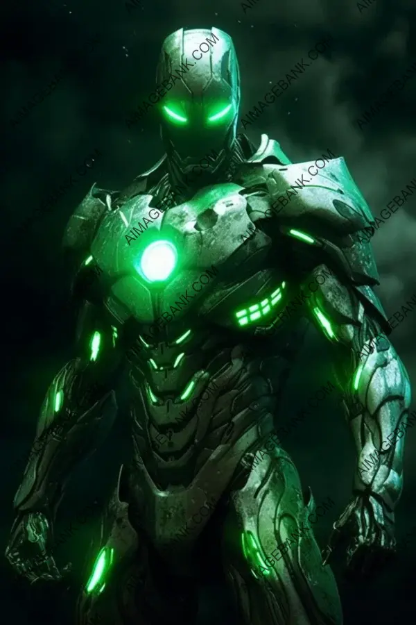 Epic Artistic Fusion: Iron Man Green Lantern