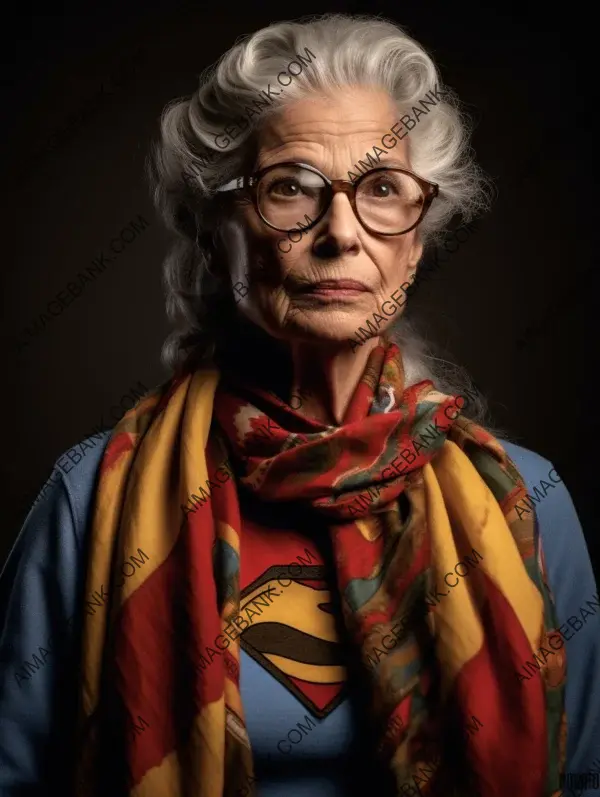 Old Wonder Woman&#8217;s Age 95: Eye-Level Shot of Power