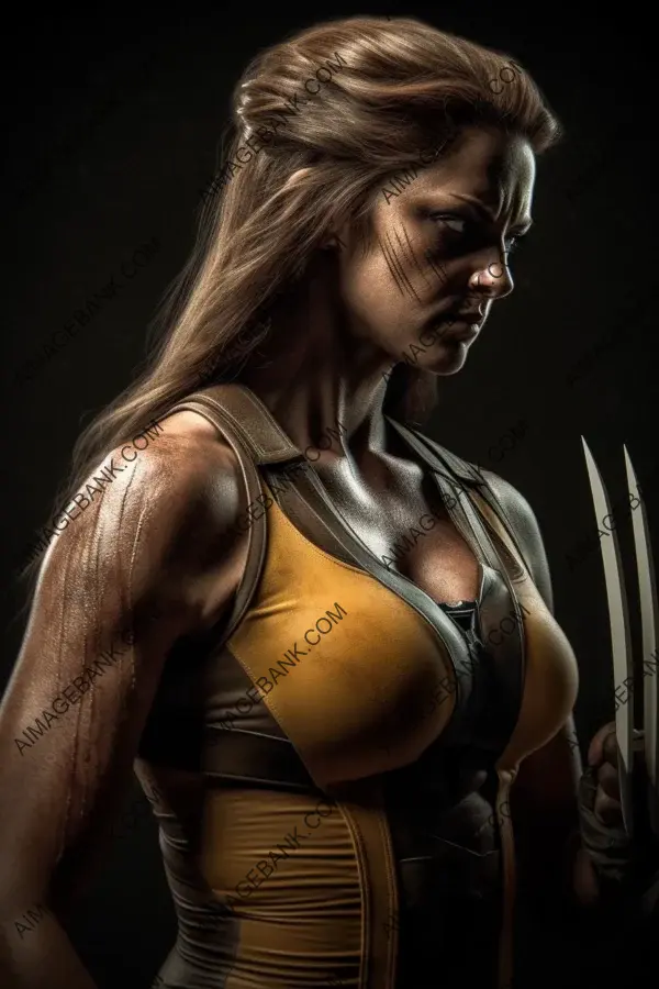 Hyper-Realistic Heroine: Wolverine&#8217;s Femme Fatale Form