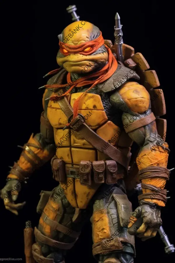 Cyberpunk Ninja Turtle: Donatello&#8217;s Tech Style