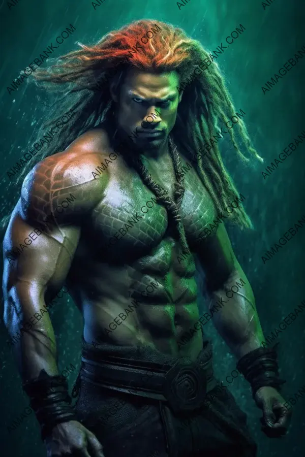 Aquaman-Hulk Crossover: Artistic Awesomeness