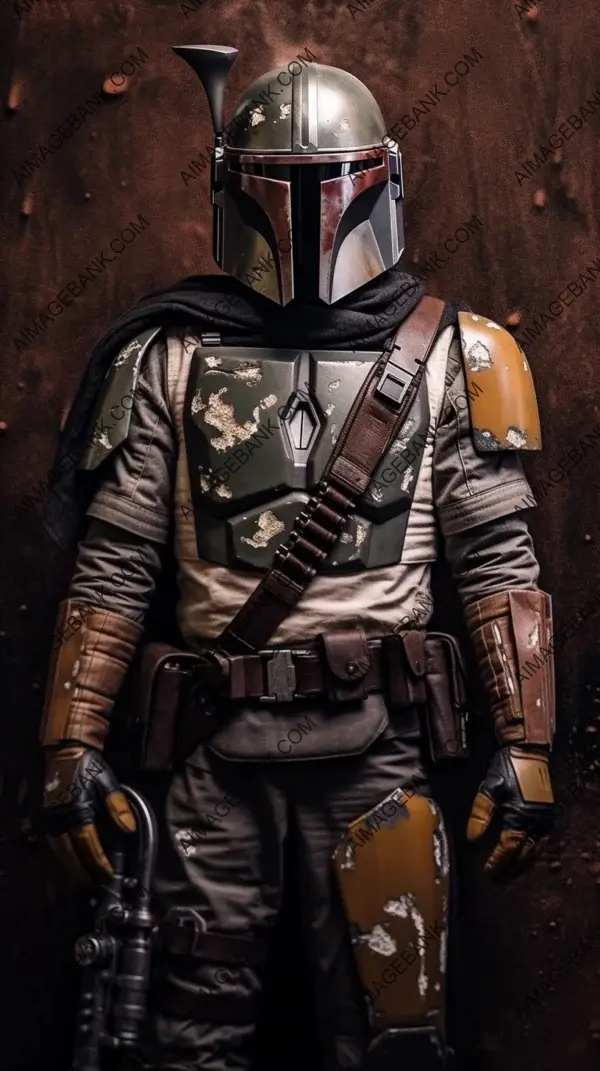 Post-Apocalyptic Mandalorian &#8211; Dystopian Frontier&#8217;s Guardian