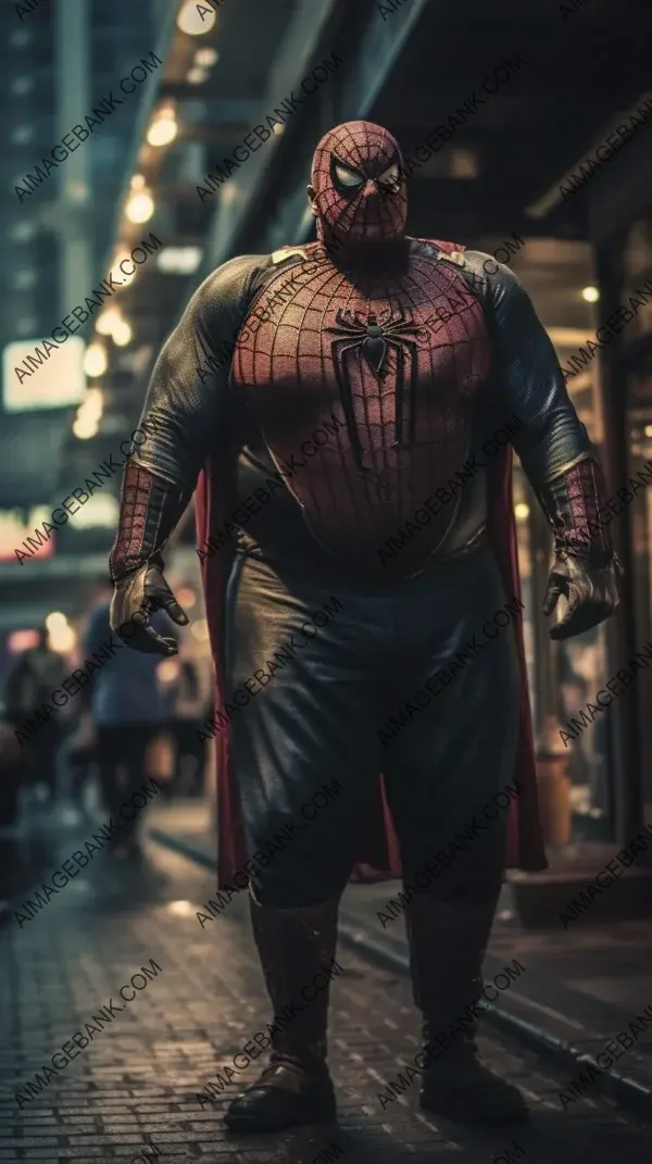 Very Fat Spider-Man &#8211; Chunky Web-Slinger&#8217;s Comical Antics