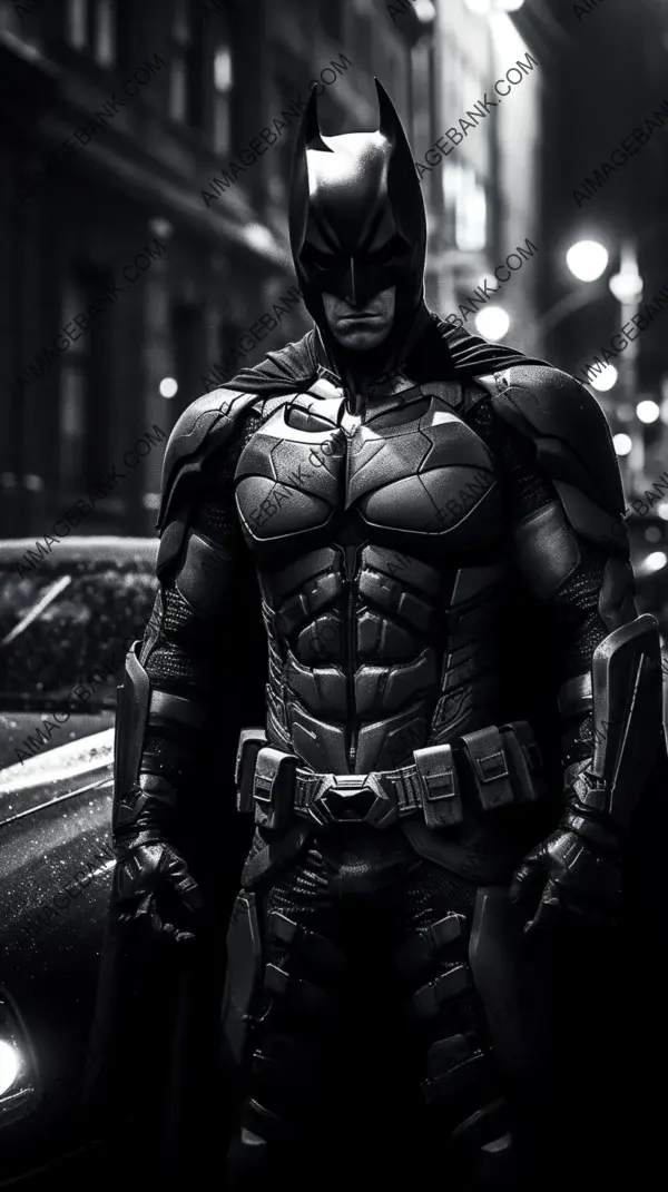 Batmobil&#8217;s Marvelous Presence: Batman&#8217;s Full Body Gotham