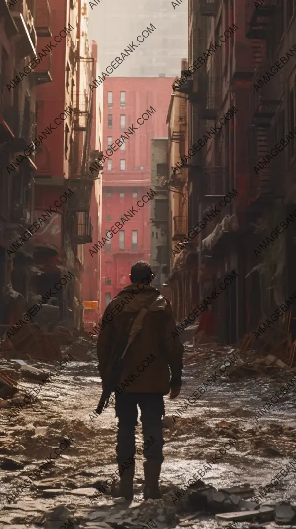 Daredevil&#8217;s Full Body Cinematic: Post-Apocalyptic 8K Marvel