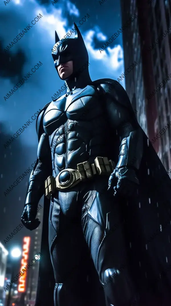 Commanding Gotham: Batman&#8217;s Powerful Presence