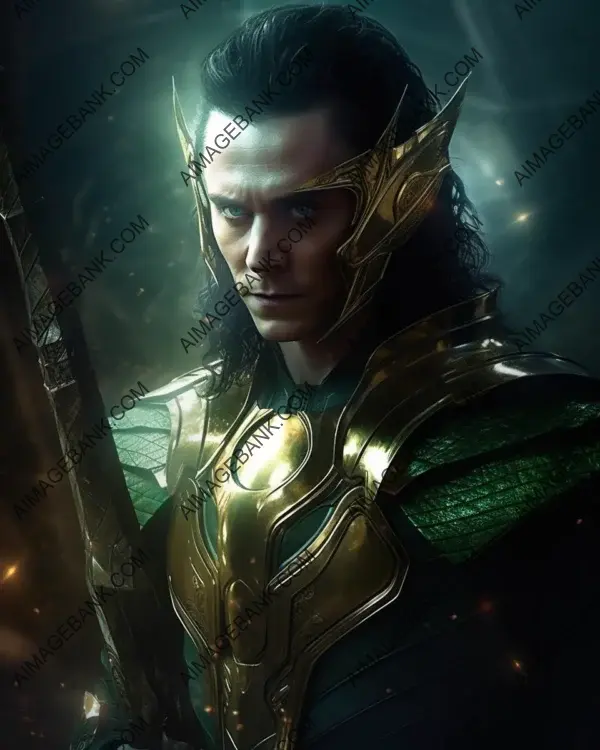 Breathtaking Loki God: Two Daggers