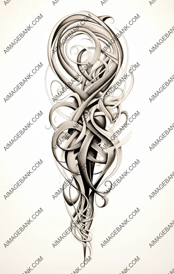 Celtic knotwork tattoo concept