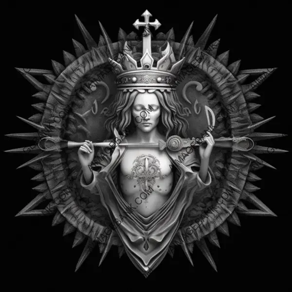 Mystic Sacred Heart Symbol