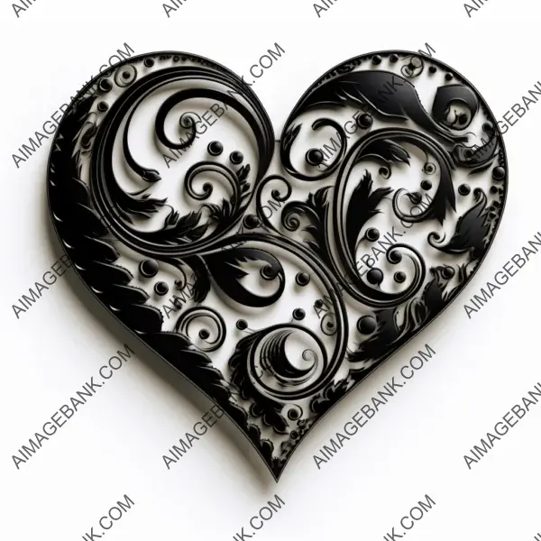 Heart Clipart on White