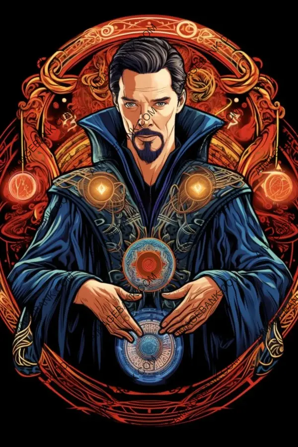 Laura Ann&#8217;s Unique Doctor Strange Tattoo Design