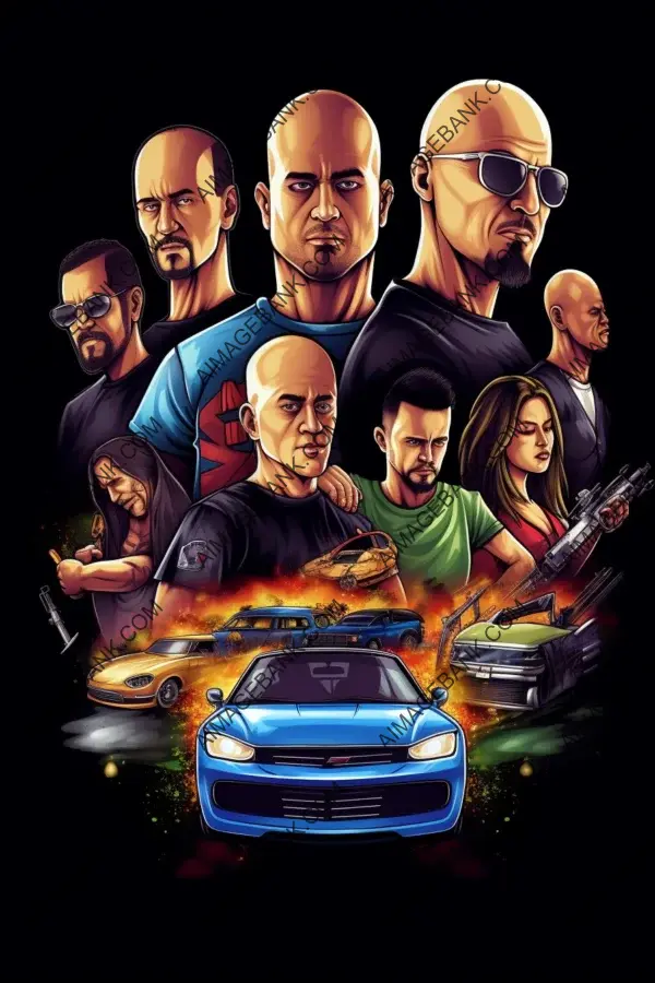 Dynamic Caricature: Fast and Furious 2D Game Art