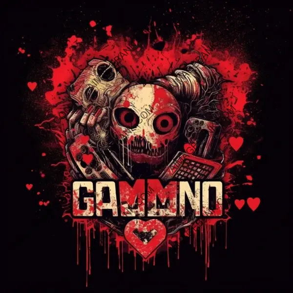 Grunge Logo: Love for Online Gaming