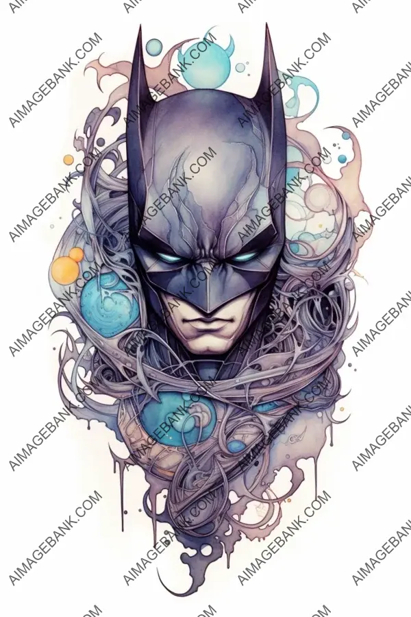 Batman&#8217;s New School Ink: Laura Annunaki&#8217;s Design.