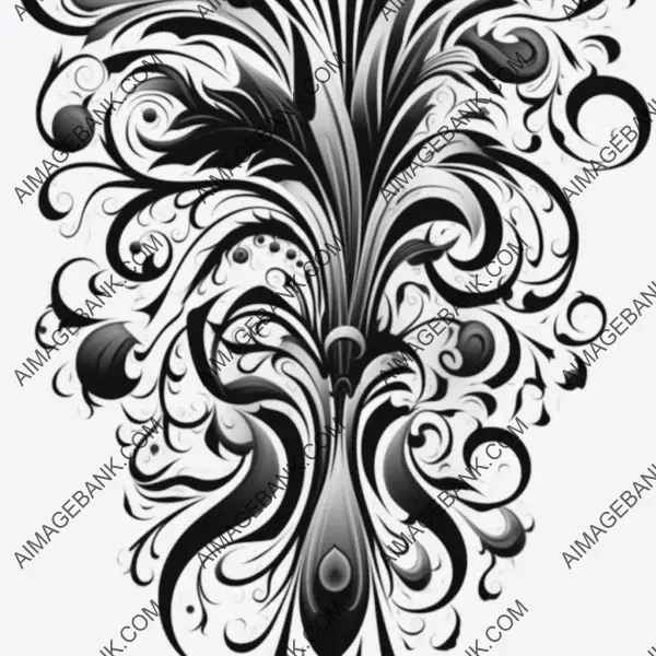 Unique Black and White Pattern Creation