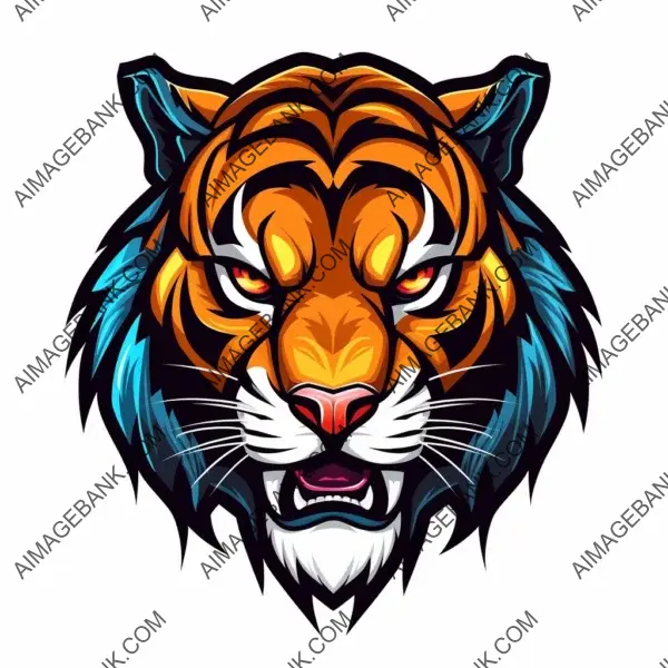 Sharp Tiger Head Logo Design