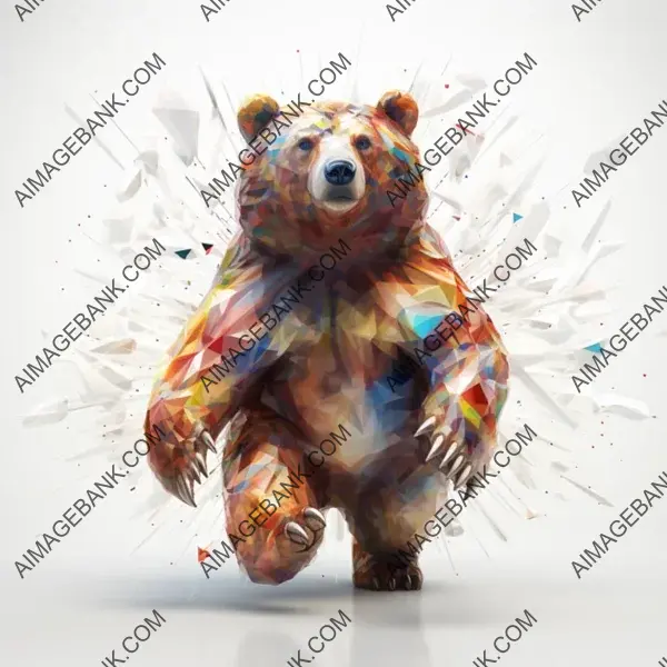 3D Dancing Bear: NFT with Artificial Intelligence