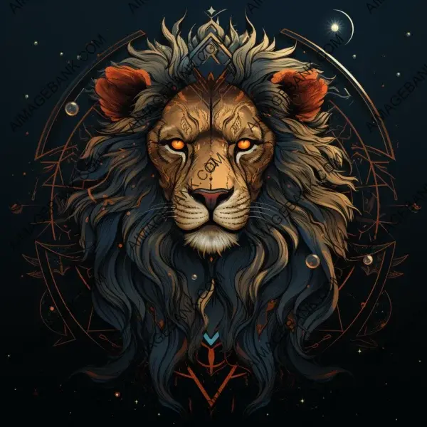 Leo zodiac sign tattoo, creating bold confidence