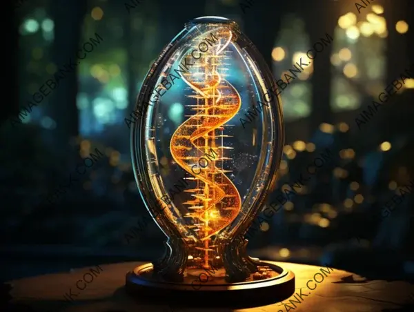 Futuristic Throwback: Art Depicting DNA