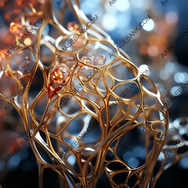 Artful Detail: Intricate DNA Representation