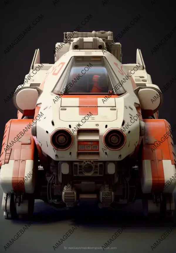 Retro-Futuristic Japanese Robotech: Ecto-1 Ultra