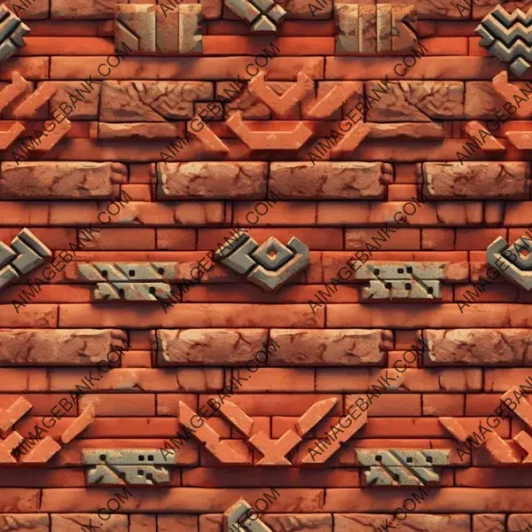 Unity rendered brick wall with natural charm.