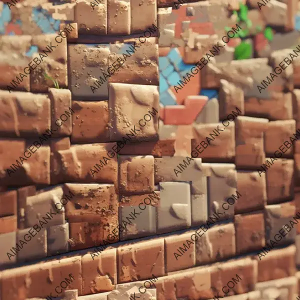 Brick wall adding life to Unity scenes.