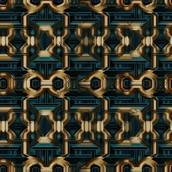 3D seamless pattern