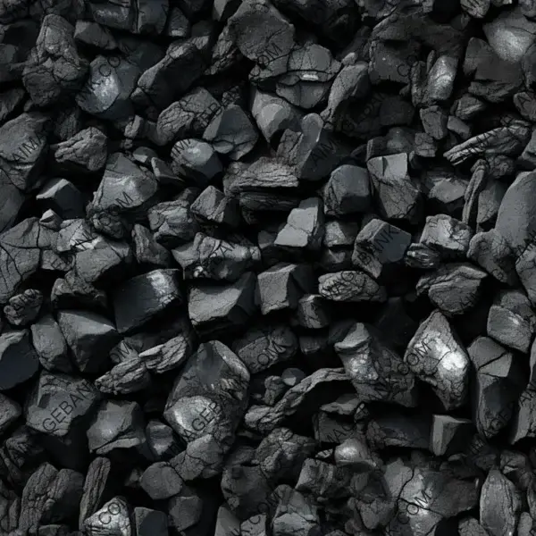 Top-View Coal Burning Texture: Realistic Detail