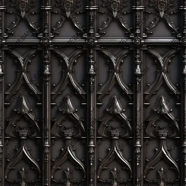 Regal Dark Gothic Panel Texture