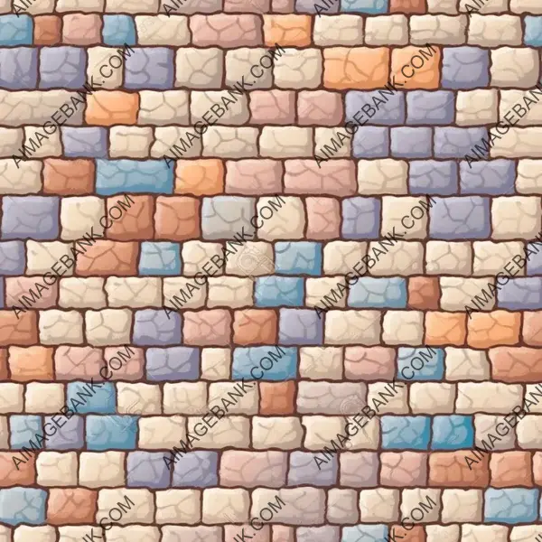 Cobblestone texturemap transformed into pixel art.