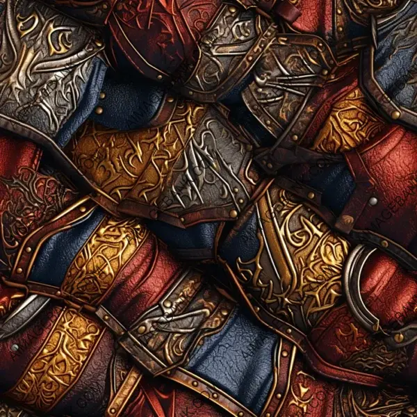 Medieval Fabrics with High Detail