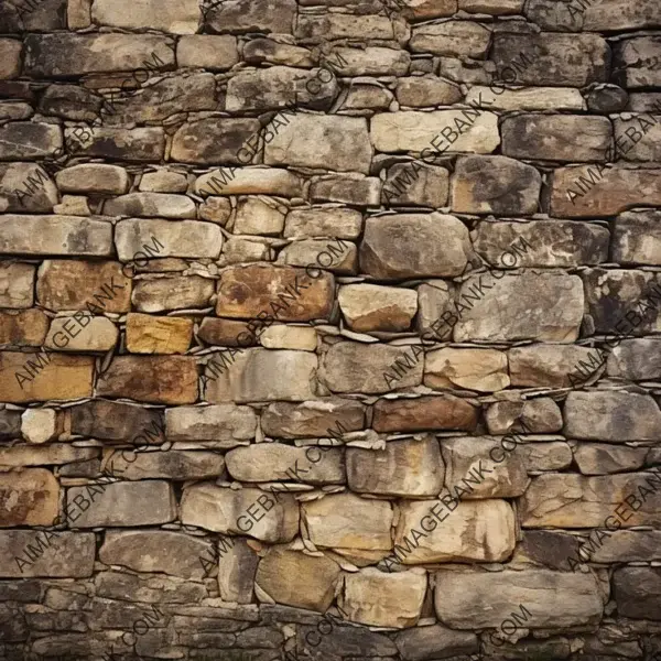 Detailed Medieval Inn Stone Wall Texture