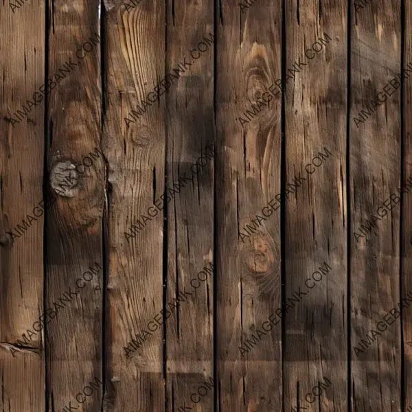 High-Detail Scratched Wood Planks Texture