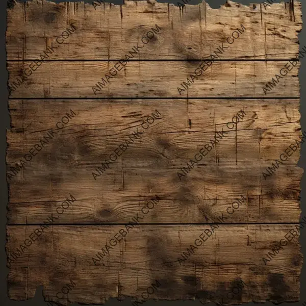 Detailed Scratched Wood Planks Texture