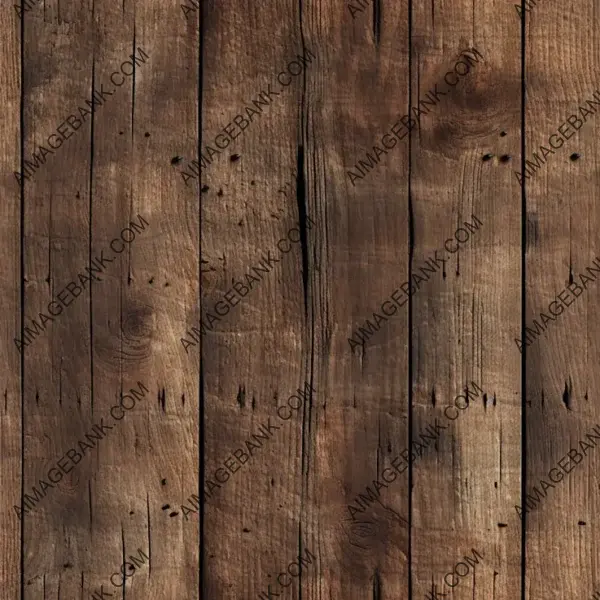 Authentic Medieval Wood Planks with Scratched Marks