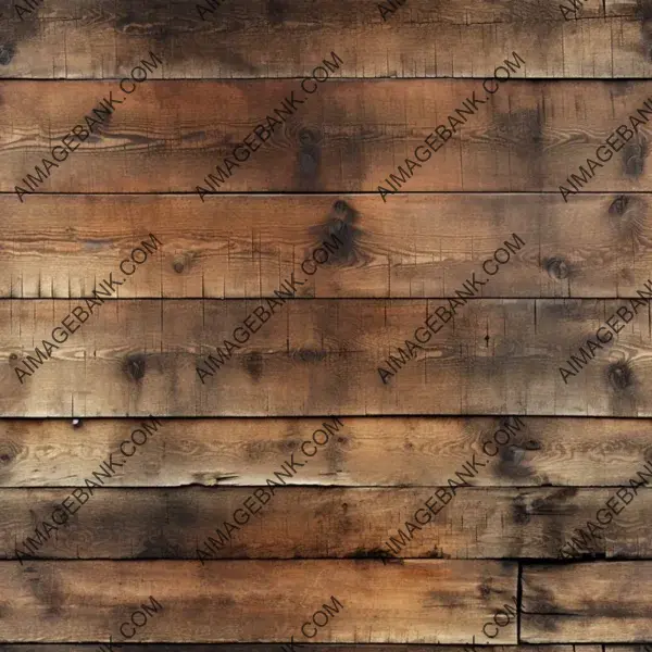 Realistic Medieval Wood Planks with Scratches