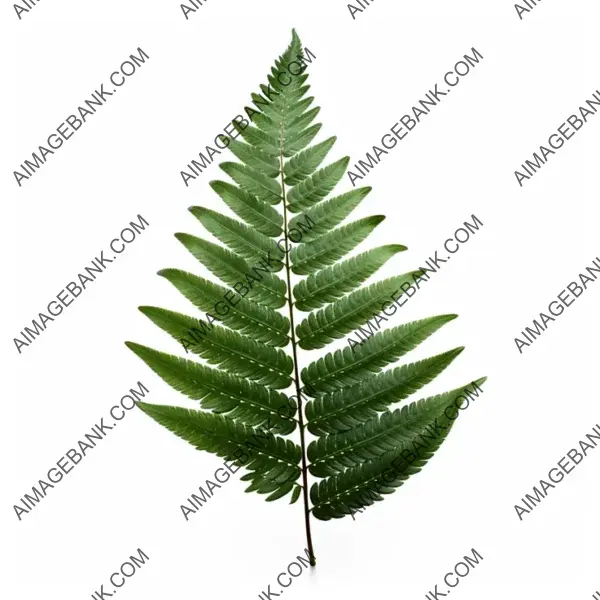 Authentic Fern Leaf Texture with Photo Realistic Detail