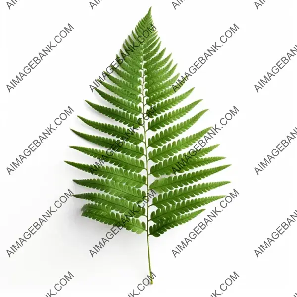 High-Quality Photo Realistic Fern Leaf Texture