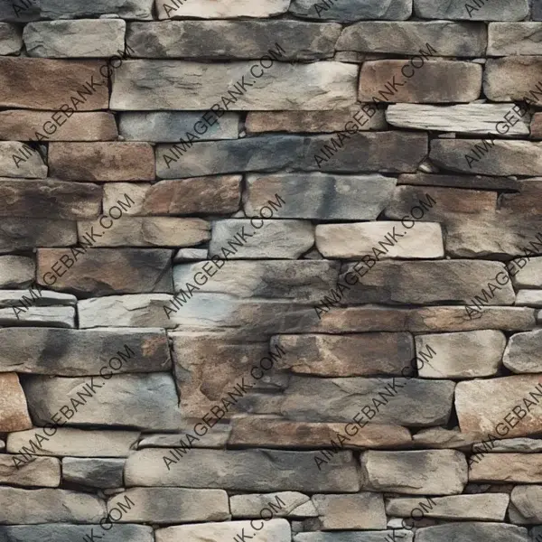 Wall composed of well-crafted masonry.