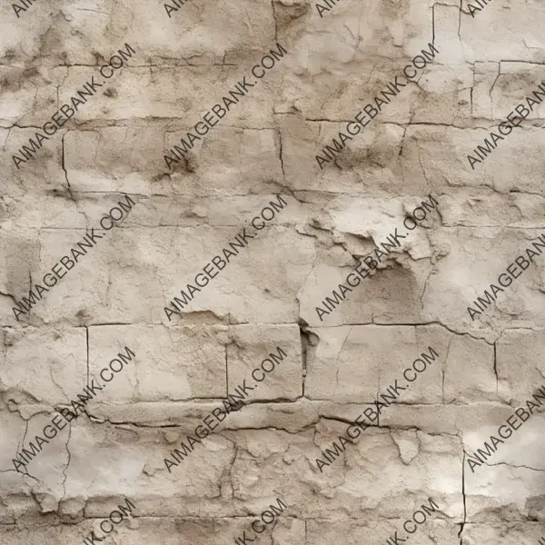 Seamless Pattern of Stucco Texture on Wall